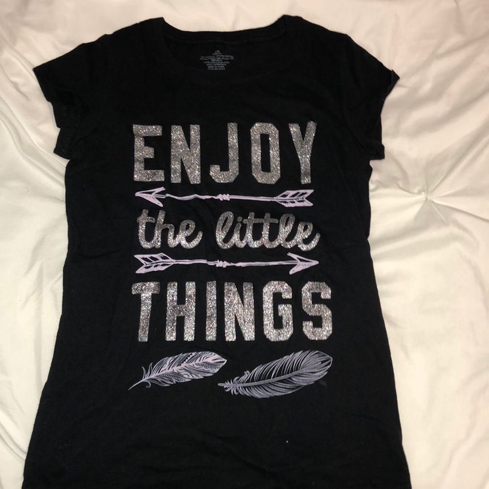 black shirt